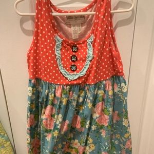 Matilda Jane red polka dot dress